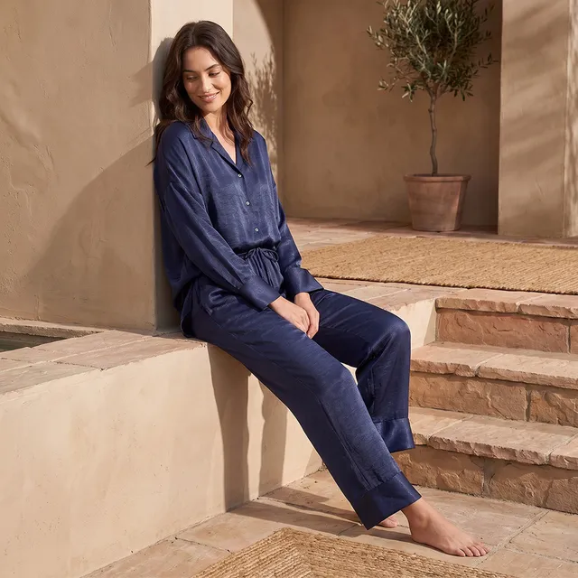 Splash Fav Velvet Shirt and Pyjama Set