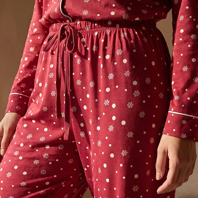 Splash Fav Printed Button-Down Shirt and Pyjamas Set – image 7