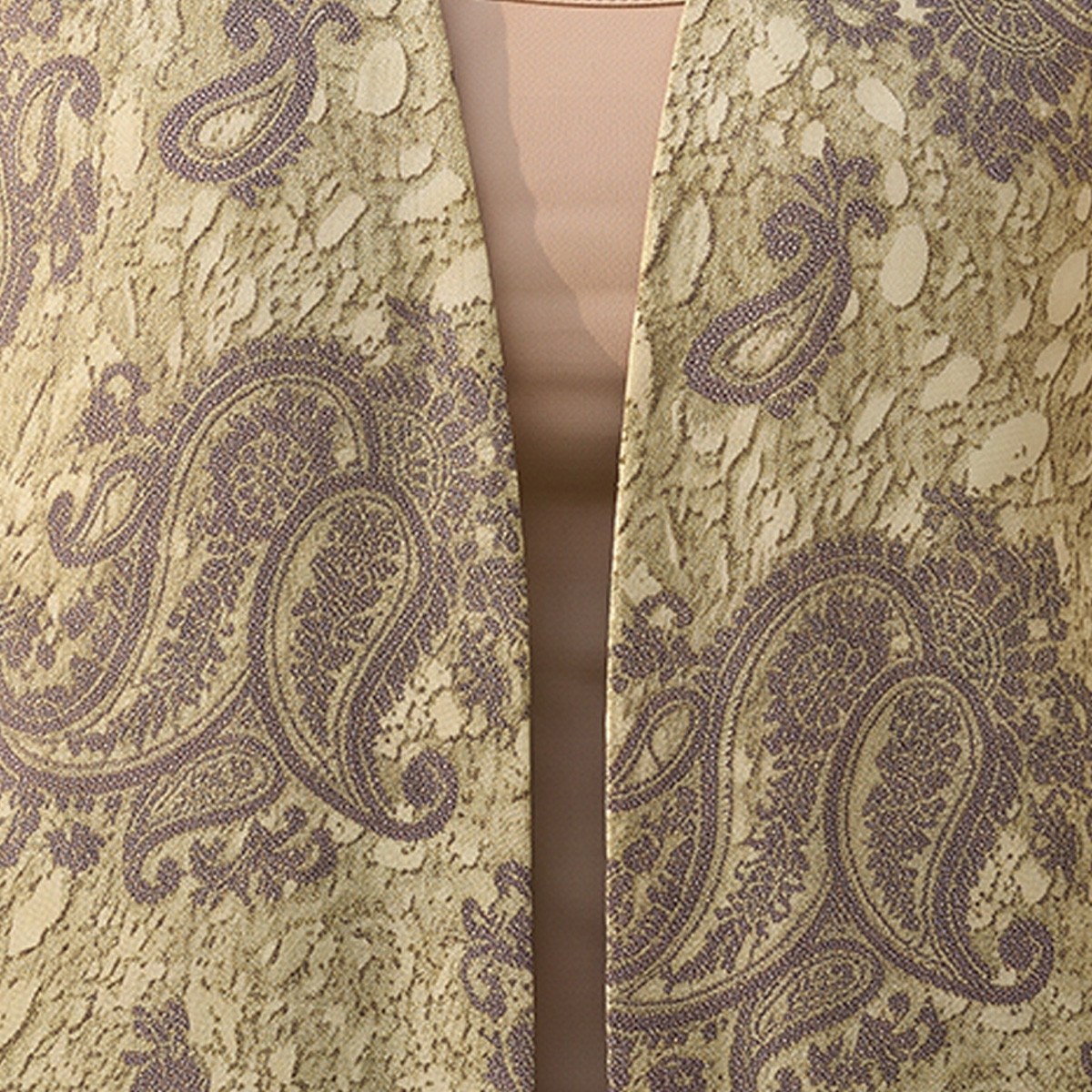 Splash Fav Paisley Print Longline Kimono Shrug