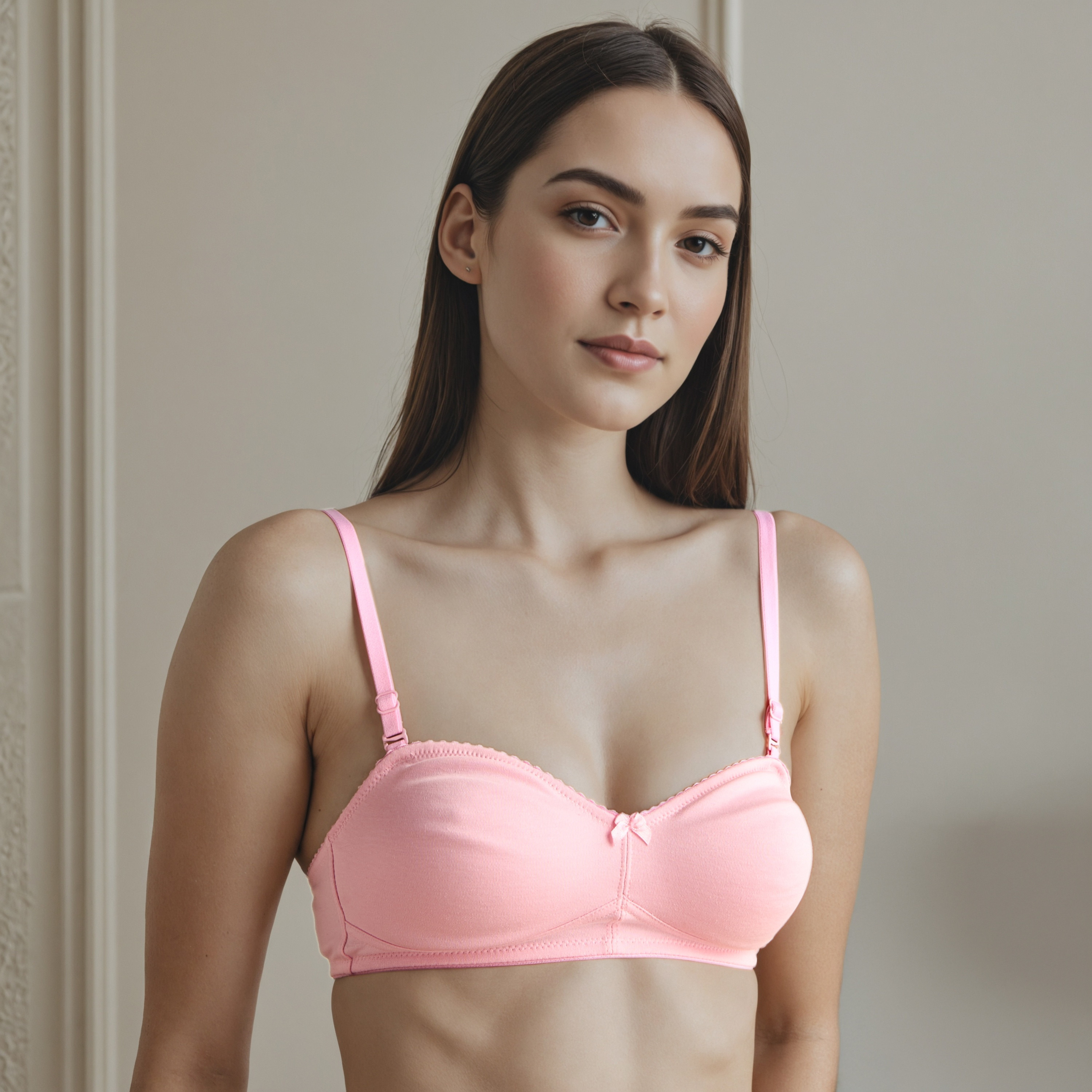 Non-Padded Demi Bra Medium Coverage
