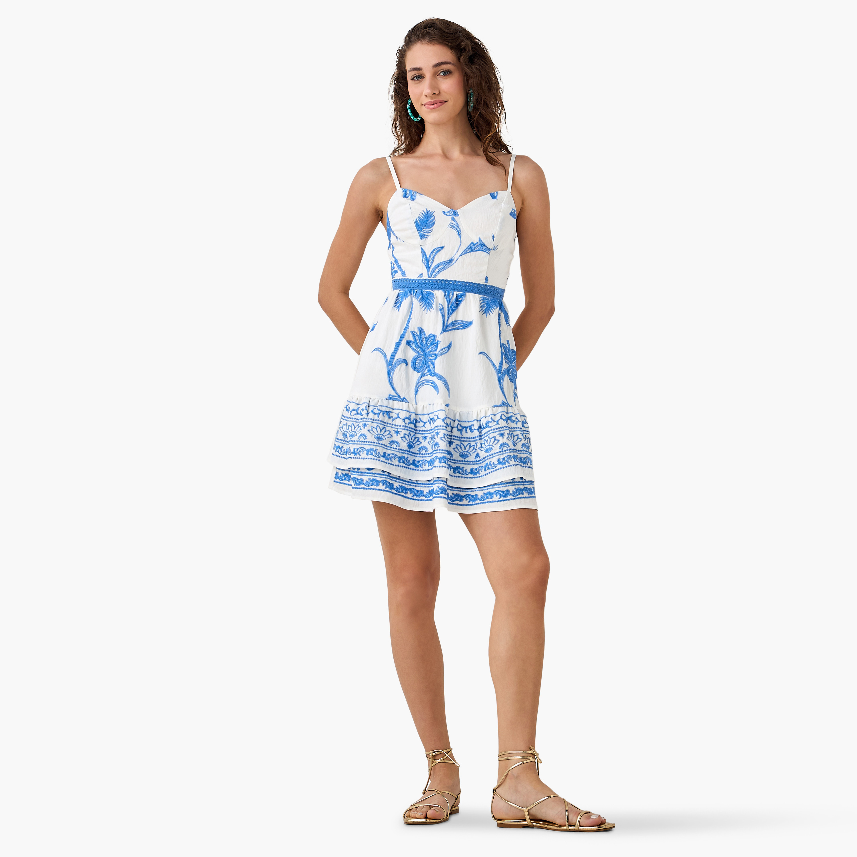 Women Embroidered Dress