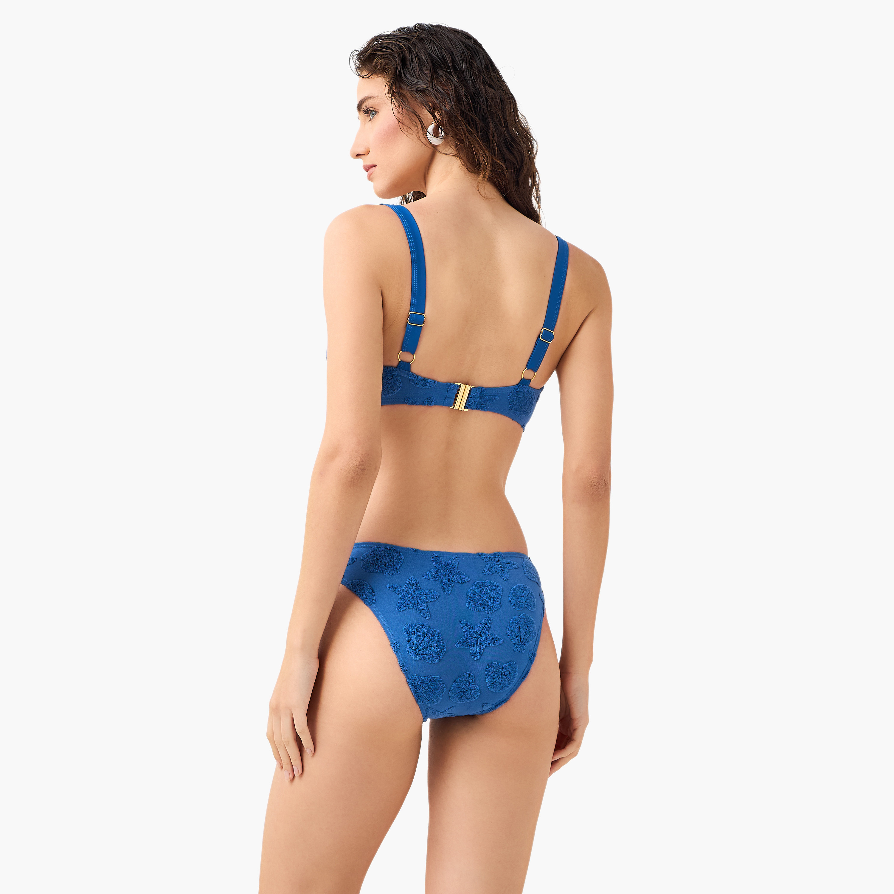 Women Textured Bikini Set
