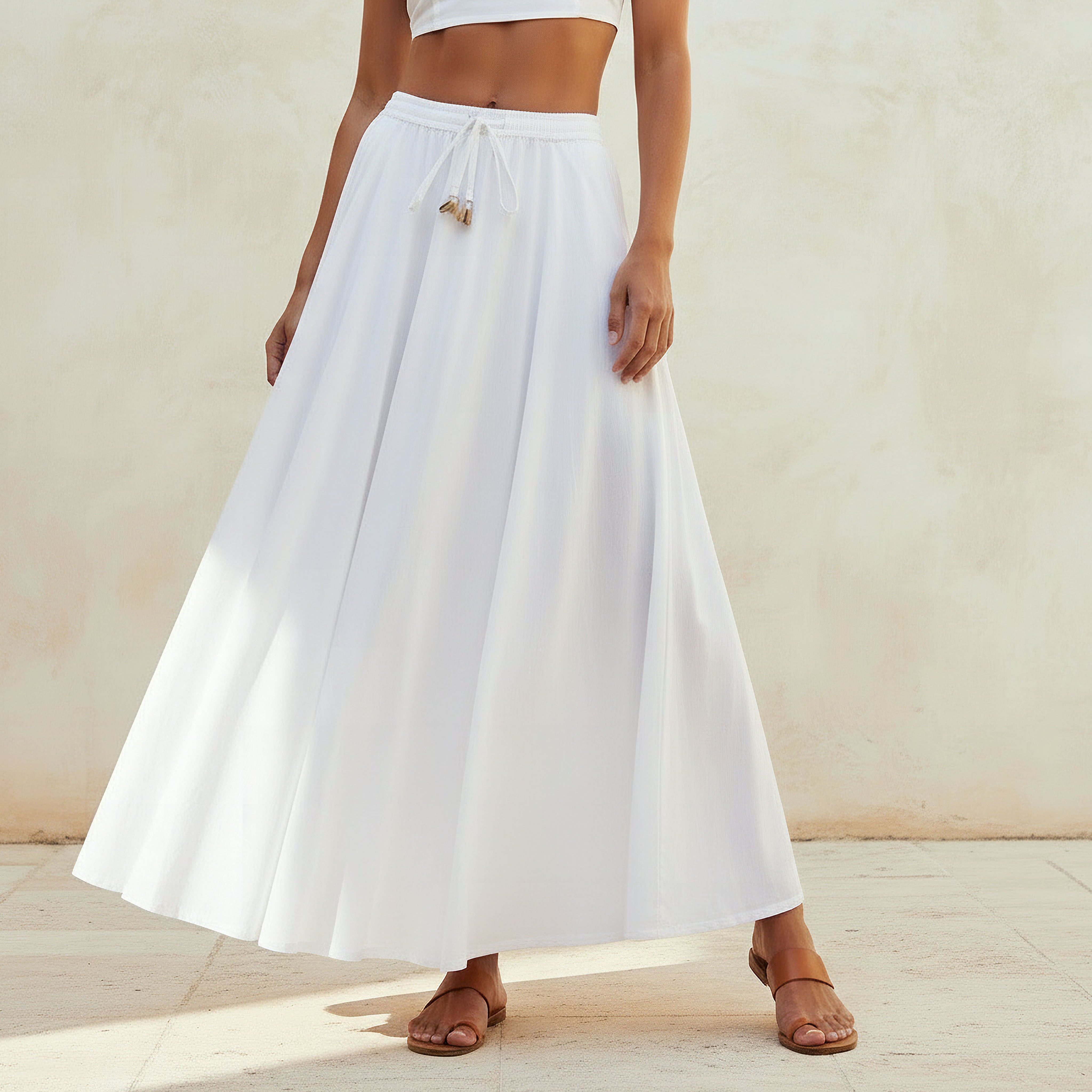 Women Maxi Swim Skirt