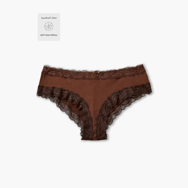 Set of 2 -Splash Intimates Lace Detail Bikini Briefs – image 2