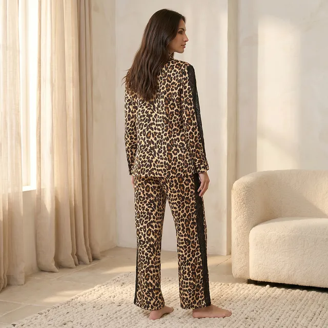 Splash Intimates Animal Print Shirt and Pyjama Set – image 4