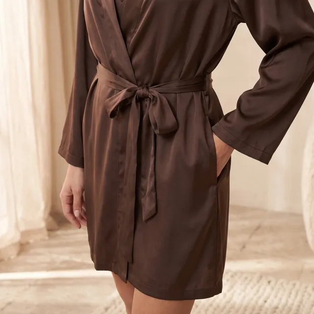 Splash Intimates Knee Length Belted Robe with Belt – image 2