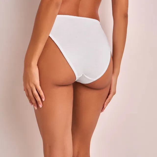 Set of 5 -Splash Intimates High Leg Bow Accent Briefs – image 7