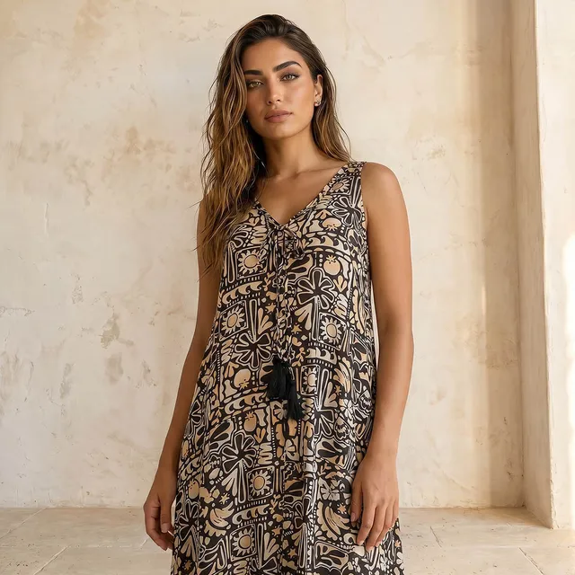 Sleeveless Cover-Up Dress – image 4
