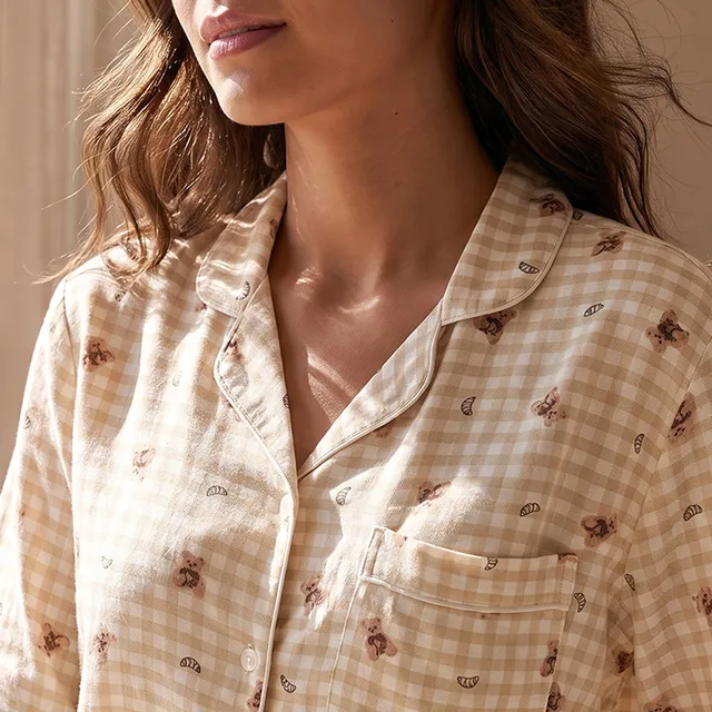 Splash Intimates Above Knee Length Sleepshirt with Bear Print – image 5