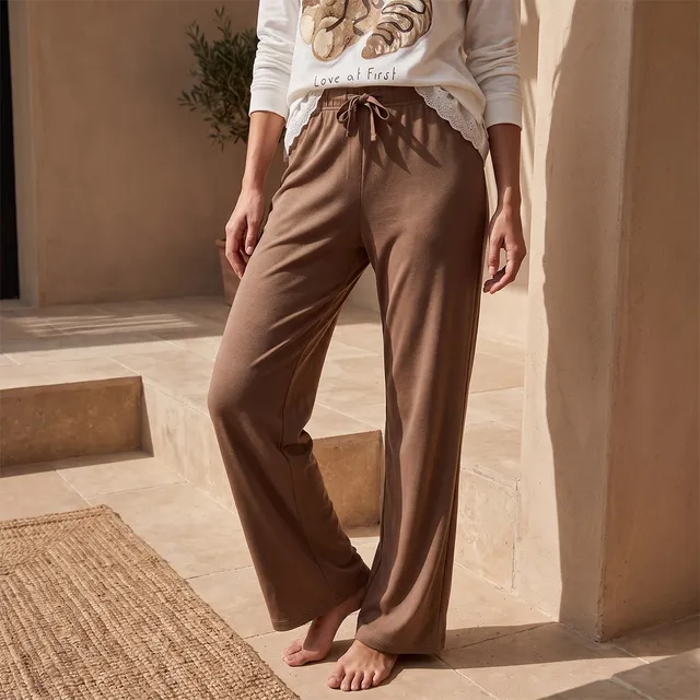 Splash Intimates Pyjama Set Bear Print Top & Trousers Viscose – image 4