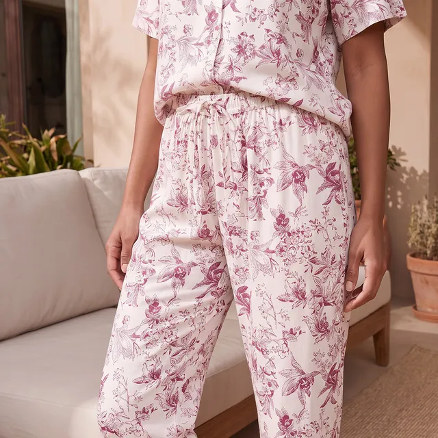 Splash Intimates Pyjama Set Shirt & Trousers Viscose – image 8