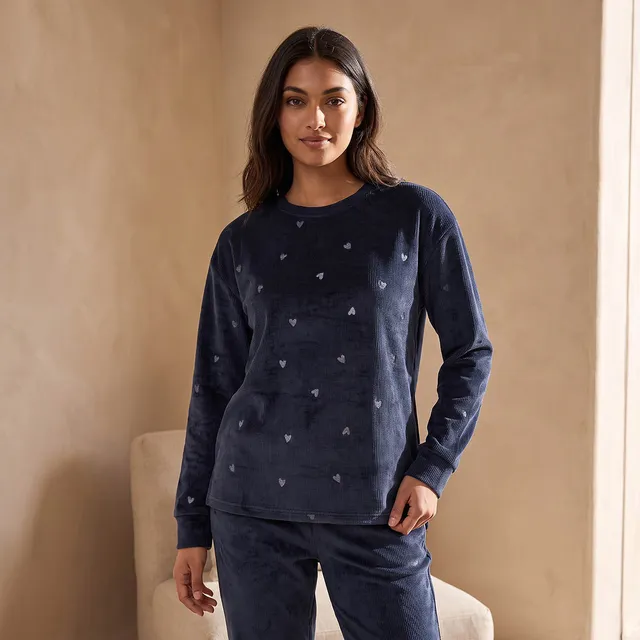 Pyjama Set Jacquard Top & Trousers – image 4