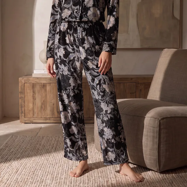Splash Intimates Floral Print Shirt and Pyjama Set – image 5