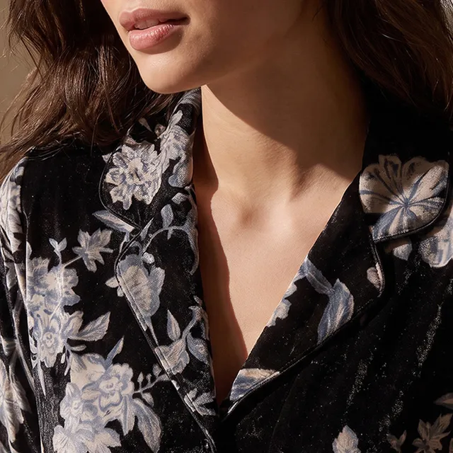 Splash Intimates Floral Print Shirt and Pyjama Set – image 6