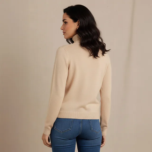 2Xtremz Textured High Neck Tricot Sweater – image 3