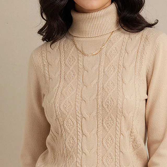 2Xtremz Textured High Neck Tricot Sweater – image 4