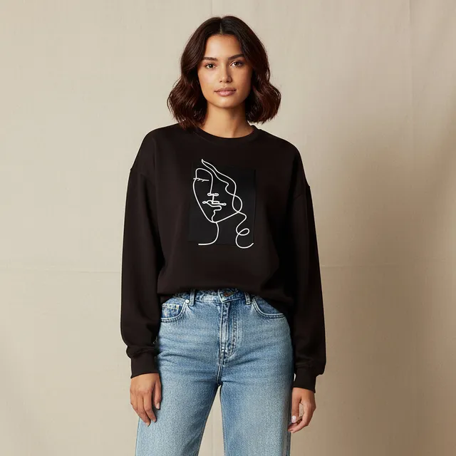 2Xtremz Regular Fit Sweatshirt with Applique