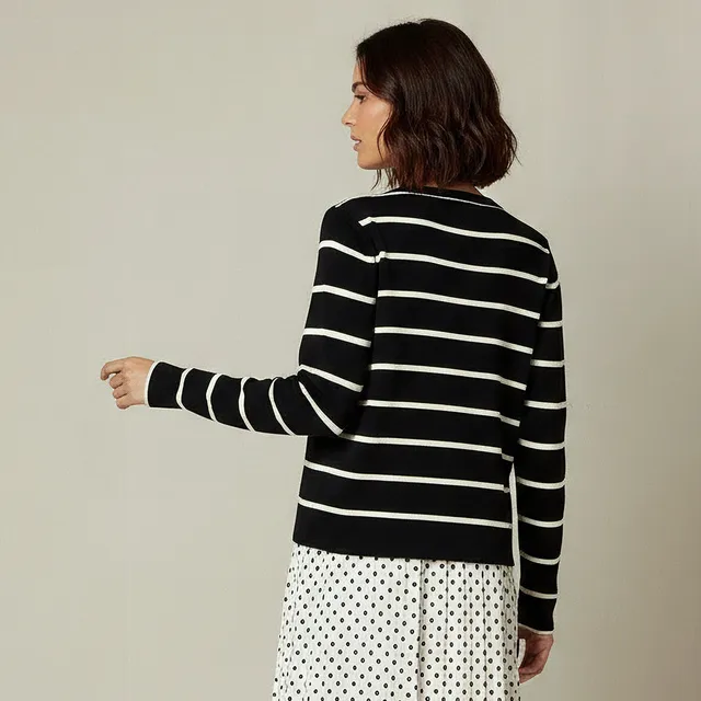 2Xtremz Striped Round Neck Cardigan – image 4