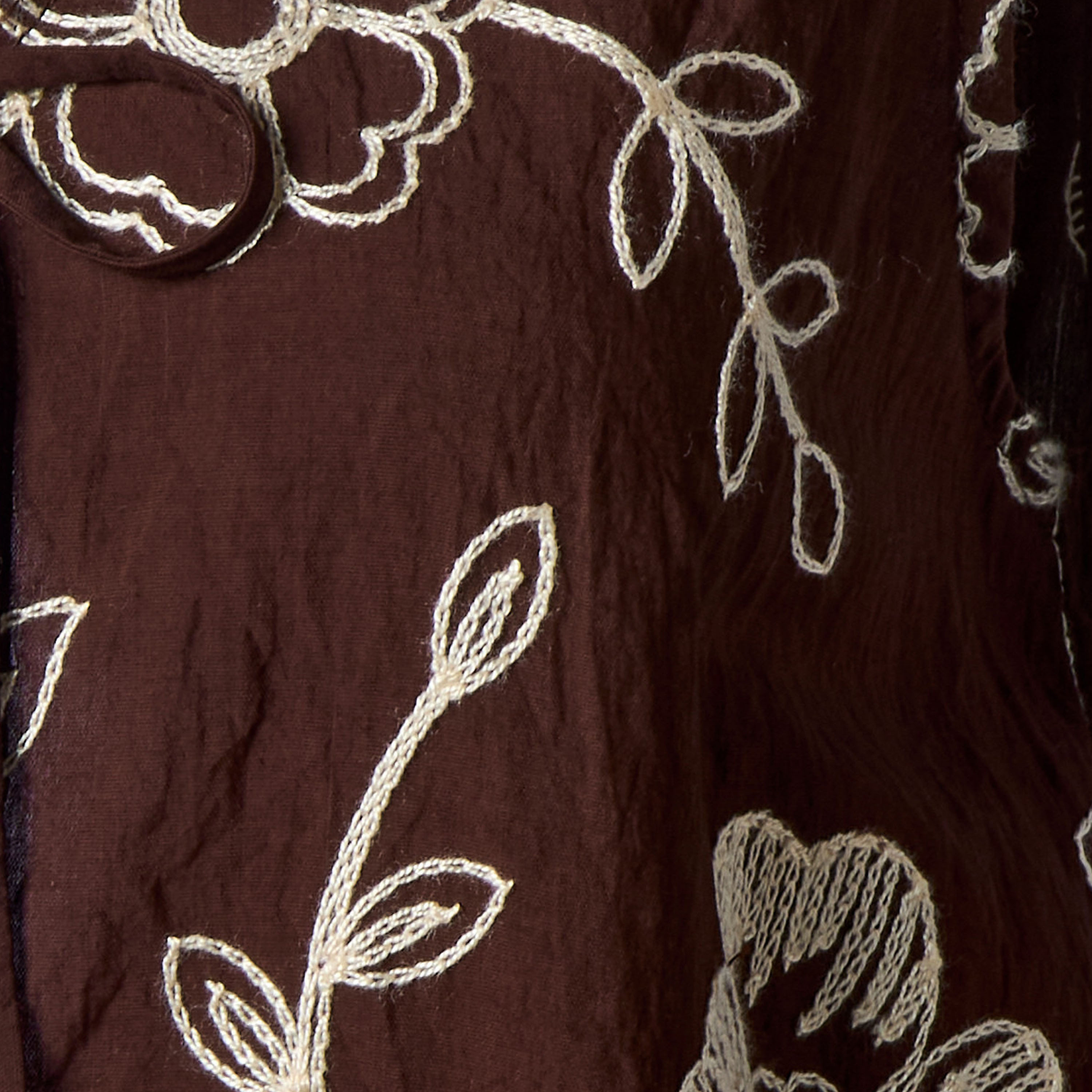 2Xtremz Sleeveless Embroidered Top