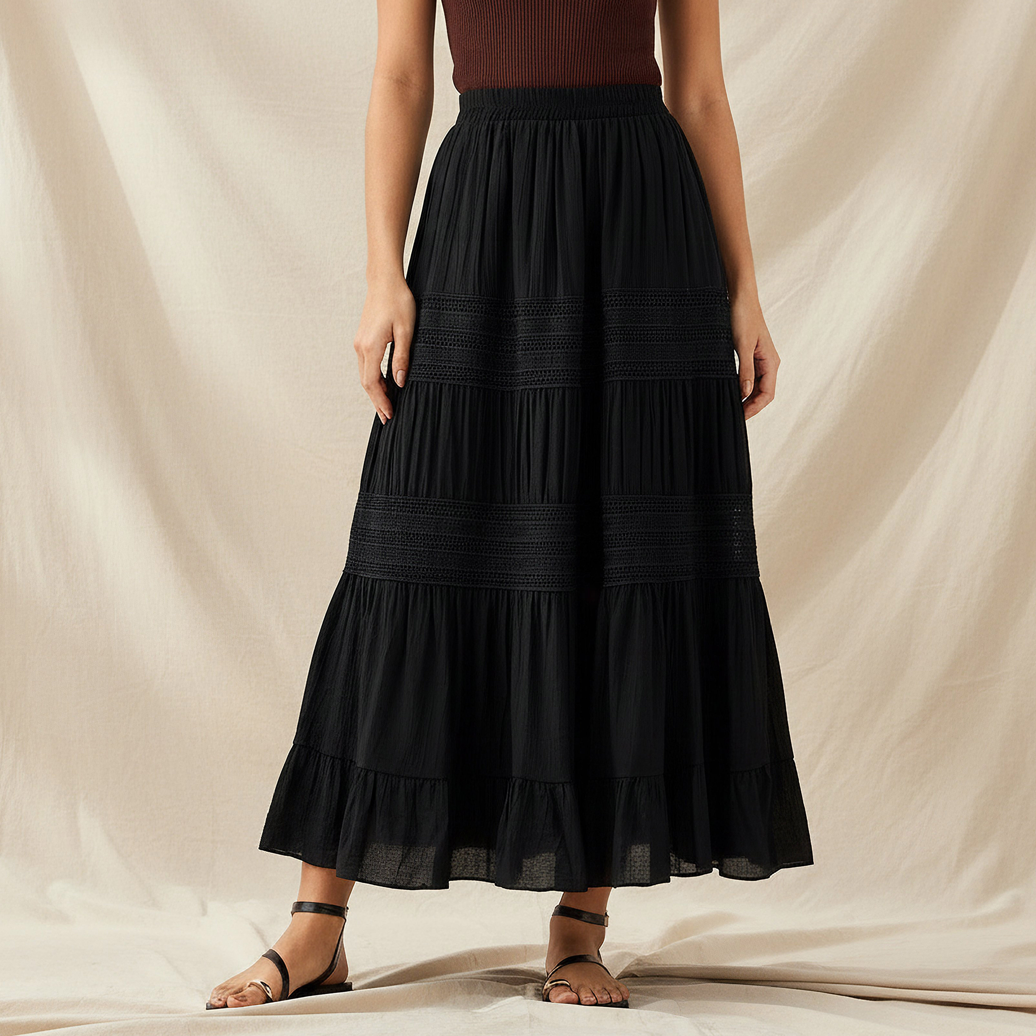 2Xtremz Tiered Maxi Skirt