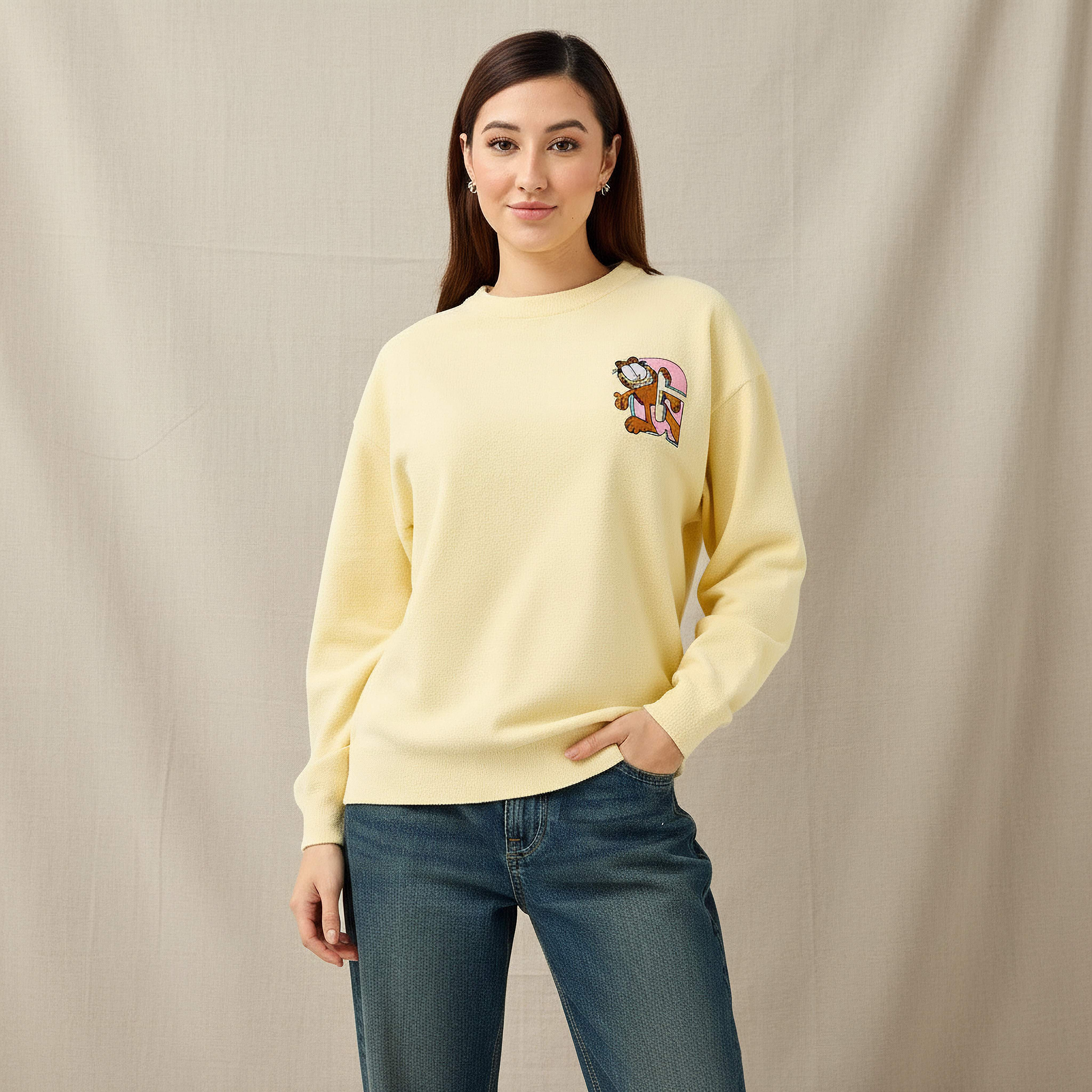 Garfield Crew Neck Sweater
