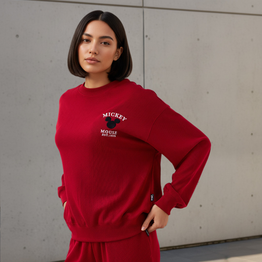 Mickey Mouse Oversized Sweatshirt