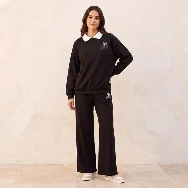 Minnie Mouse Sweatshirt with Collar – image 2