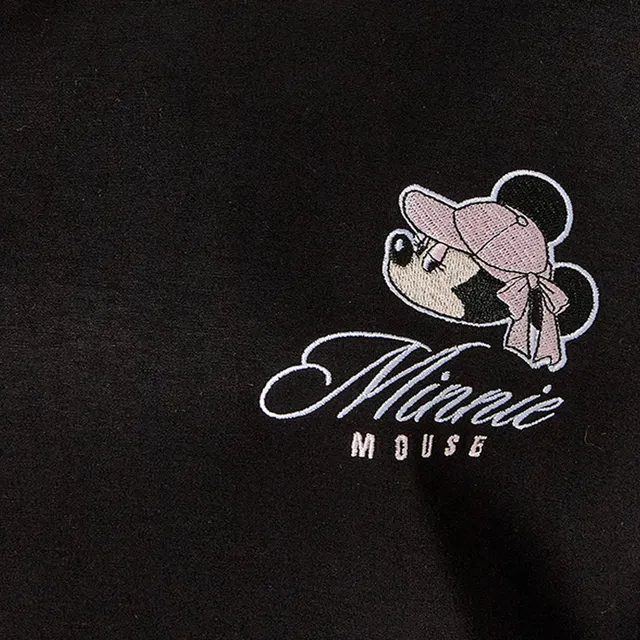 Minnie Mouse Sweatshirt with Collar – image 7