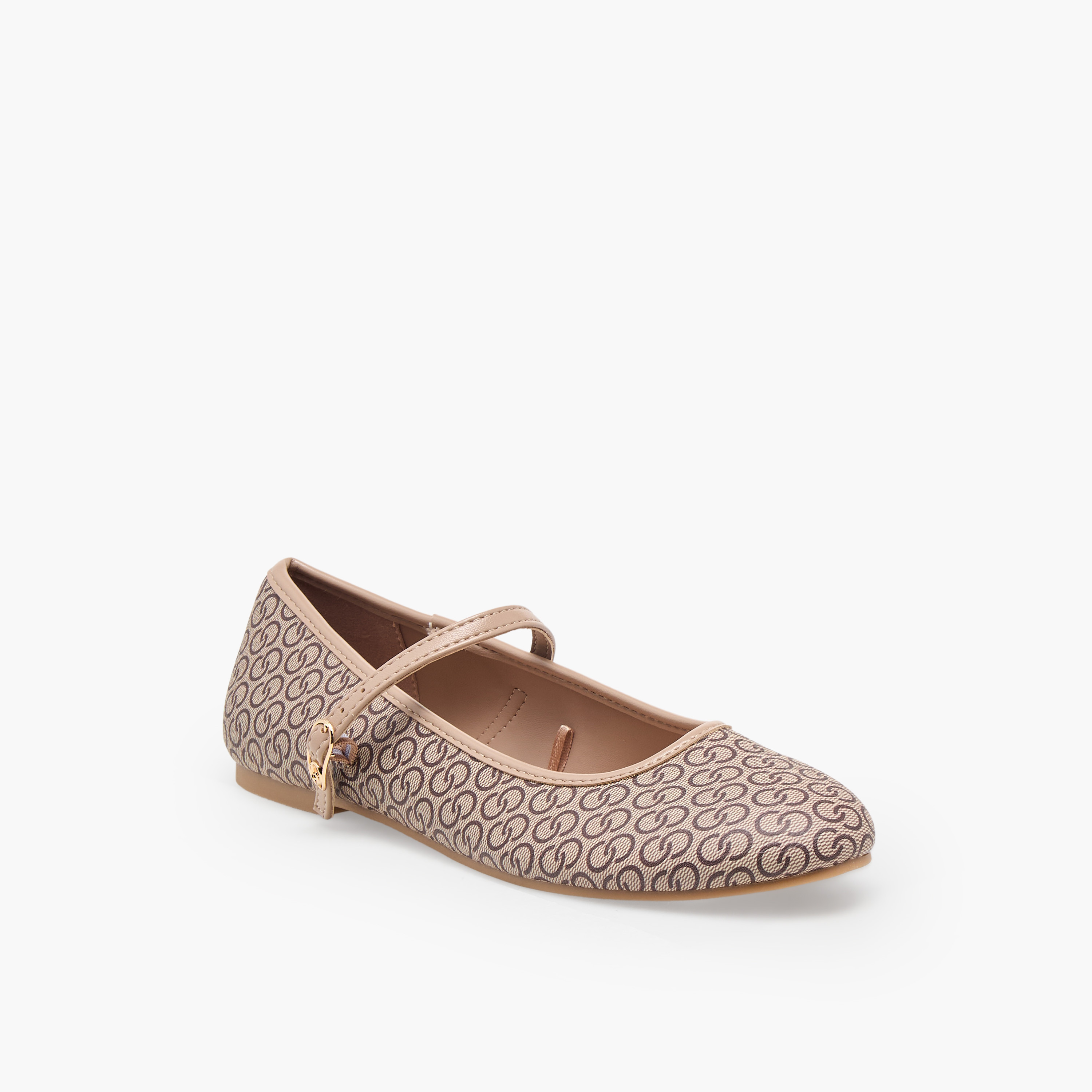 Celeste Women Buckle Closure Ballerina Shoes