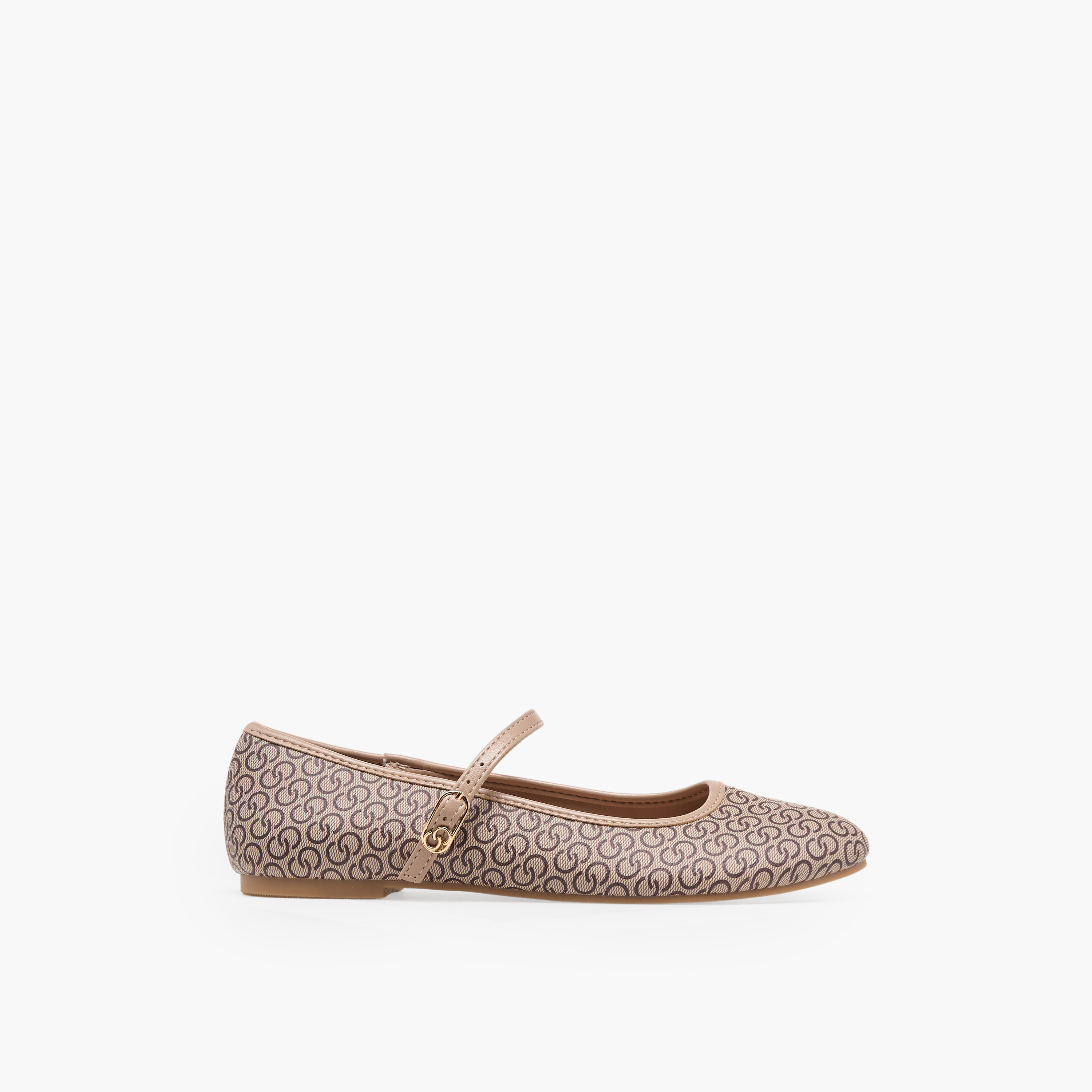 Celeste Women Buckle Closure Ballerina Shoes