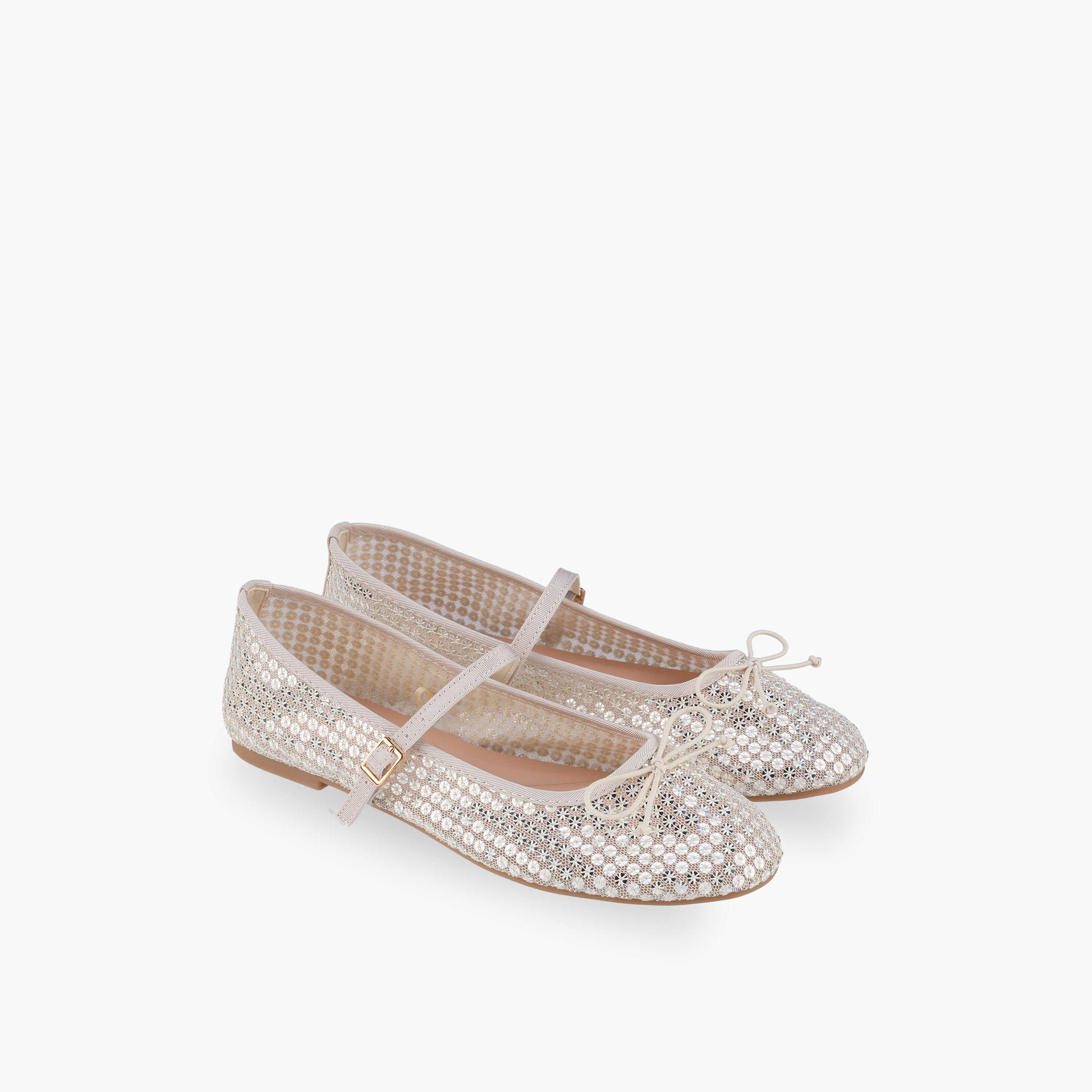 Celeste Women Buckle Ballerina Shoes