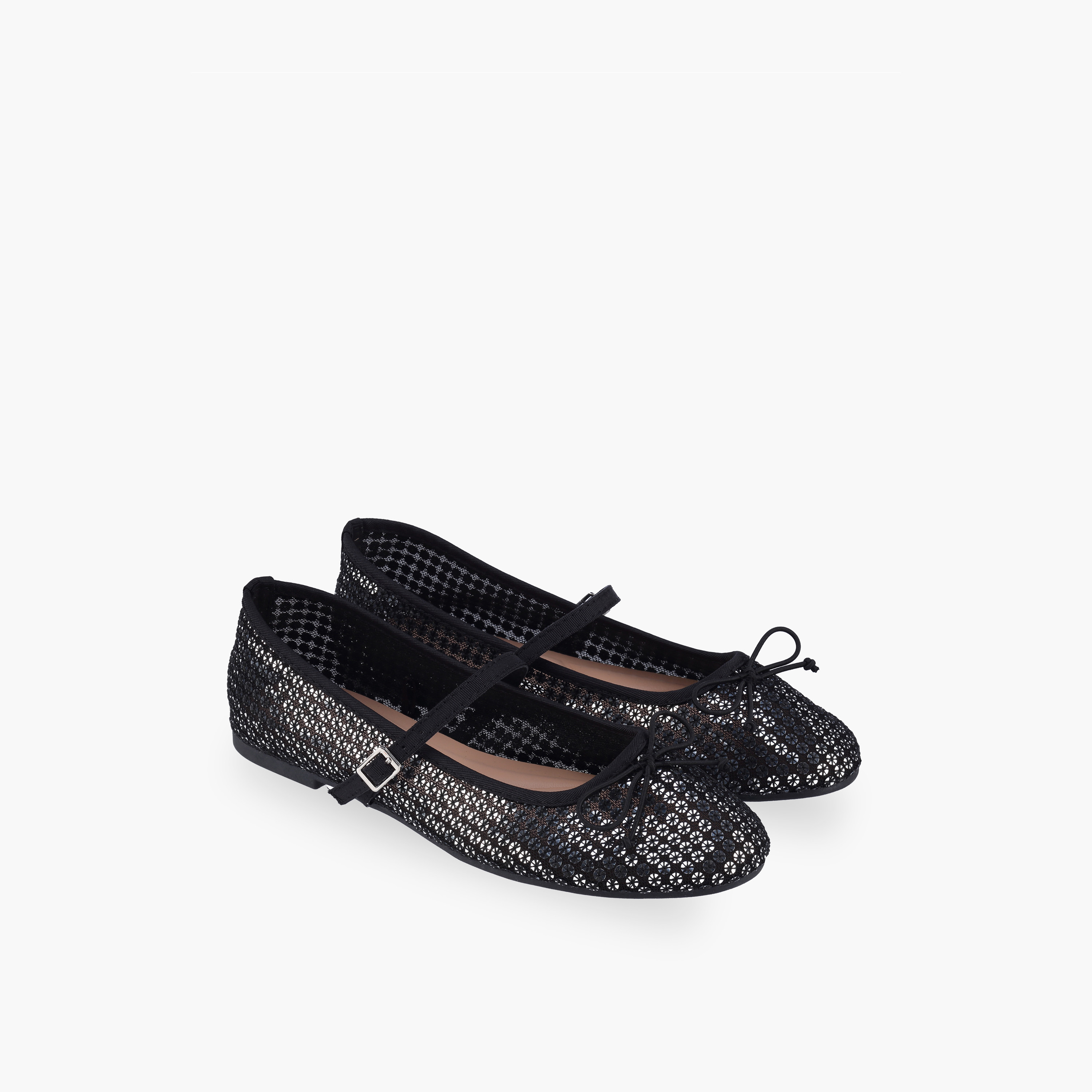 Celeste Women Buckle Ballerina Shoes