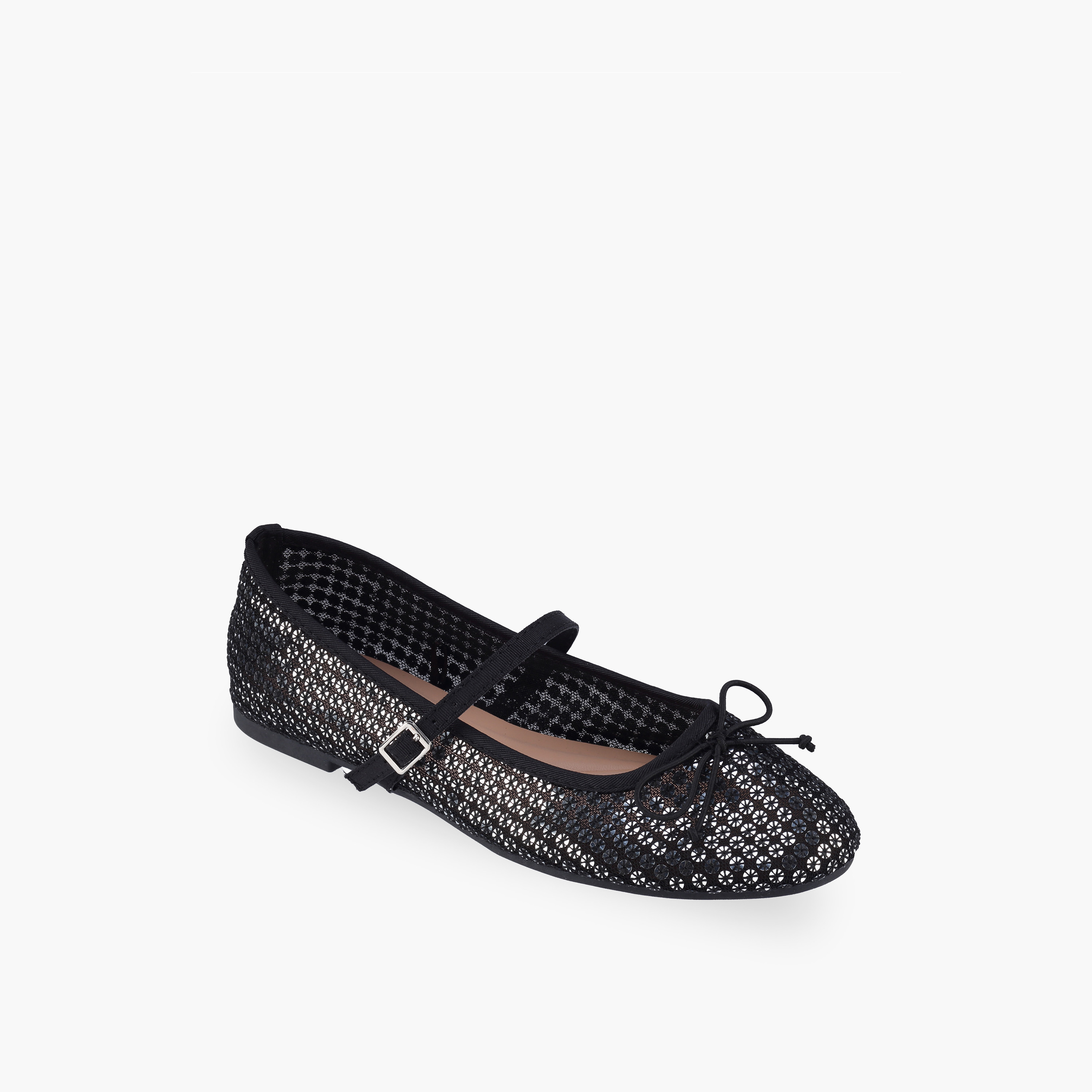 Celeste Women Buckle Closure Ballerina Shoes