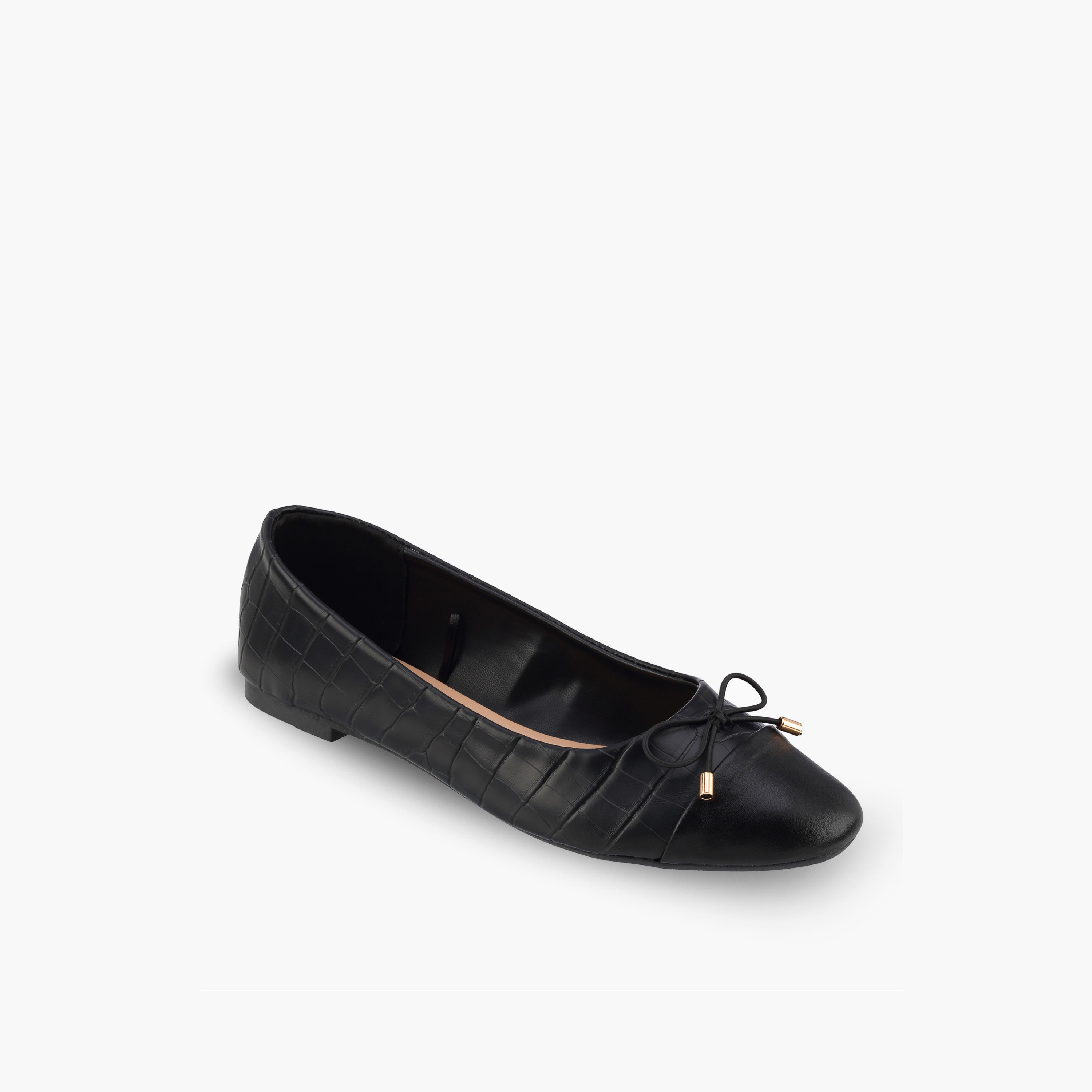 Paprika Women Bow Accent Ballerina Shoes