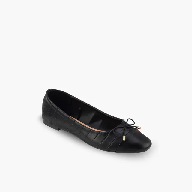 Women's Bow Accent Ballerina Shoes – image 2