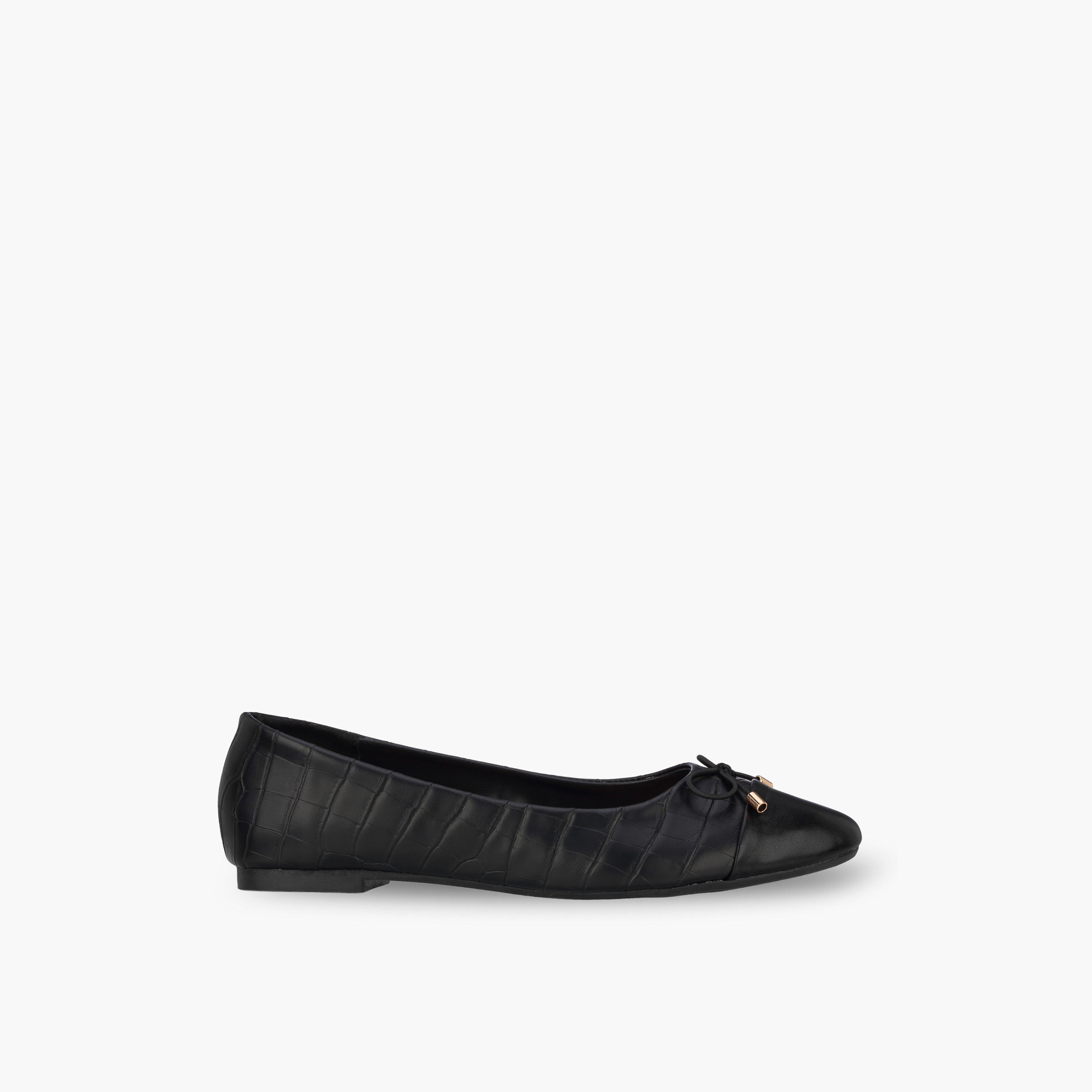 Paprika Women Bow Accent Ballerina Shoes