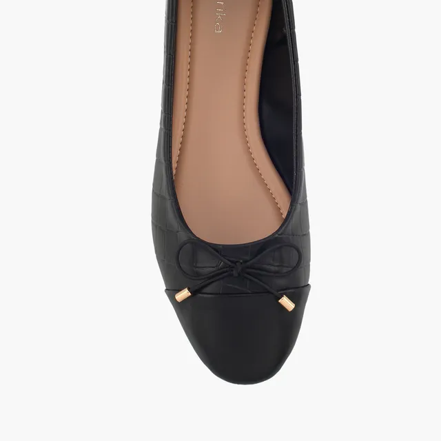 Women's Bow Accent Ballerina Shoes – image 4