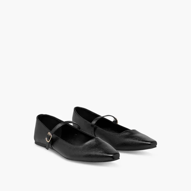 Flora Bella Women Buckle Ballerina Shoes