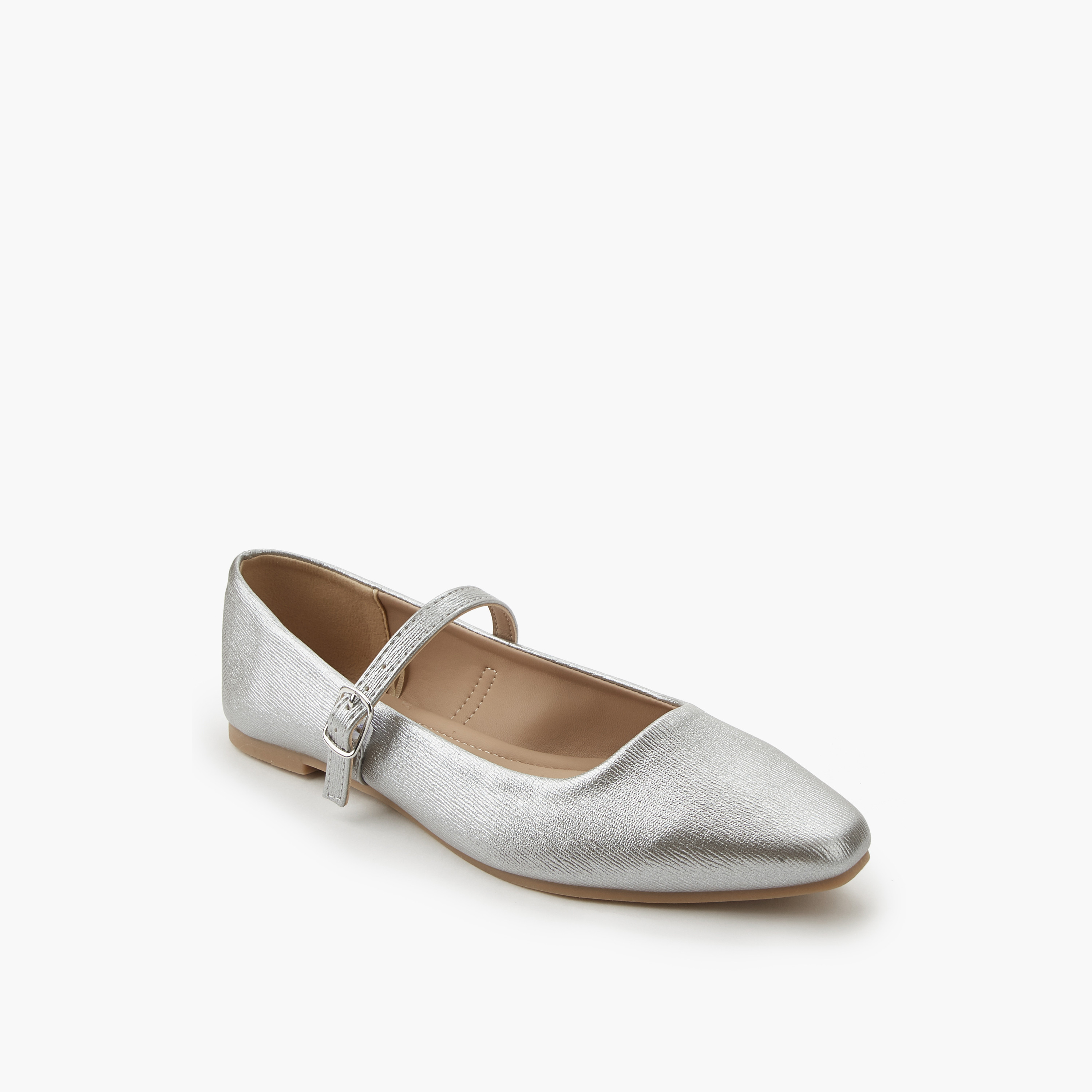 Flora Bella Women Buckle Closure Ballerina Shoes