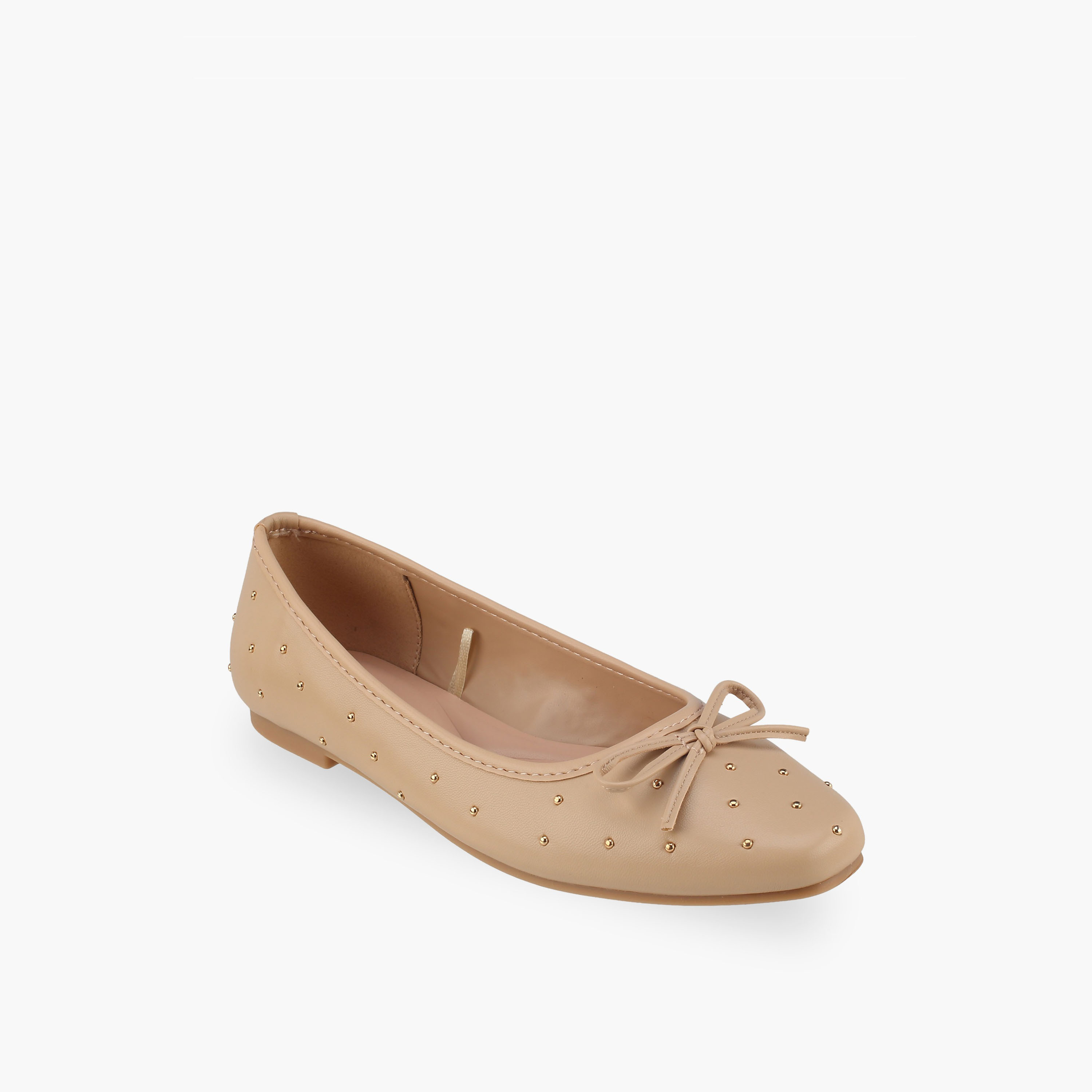 Celeste Women Studded Ballerina Shoes