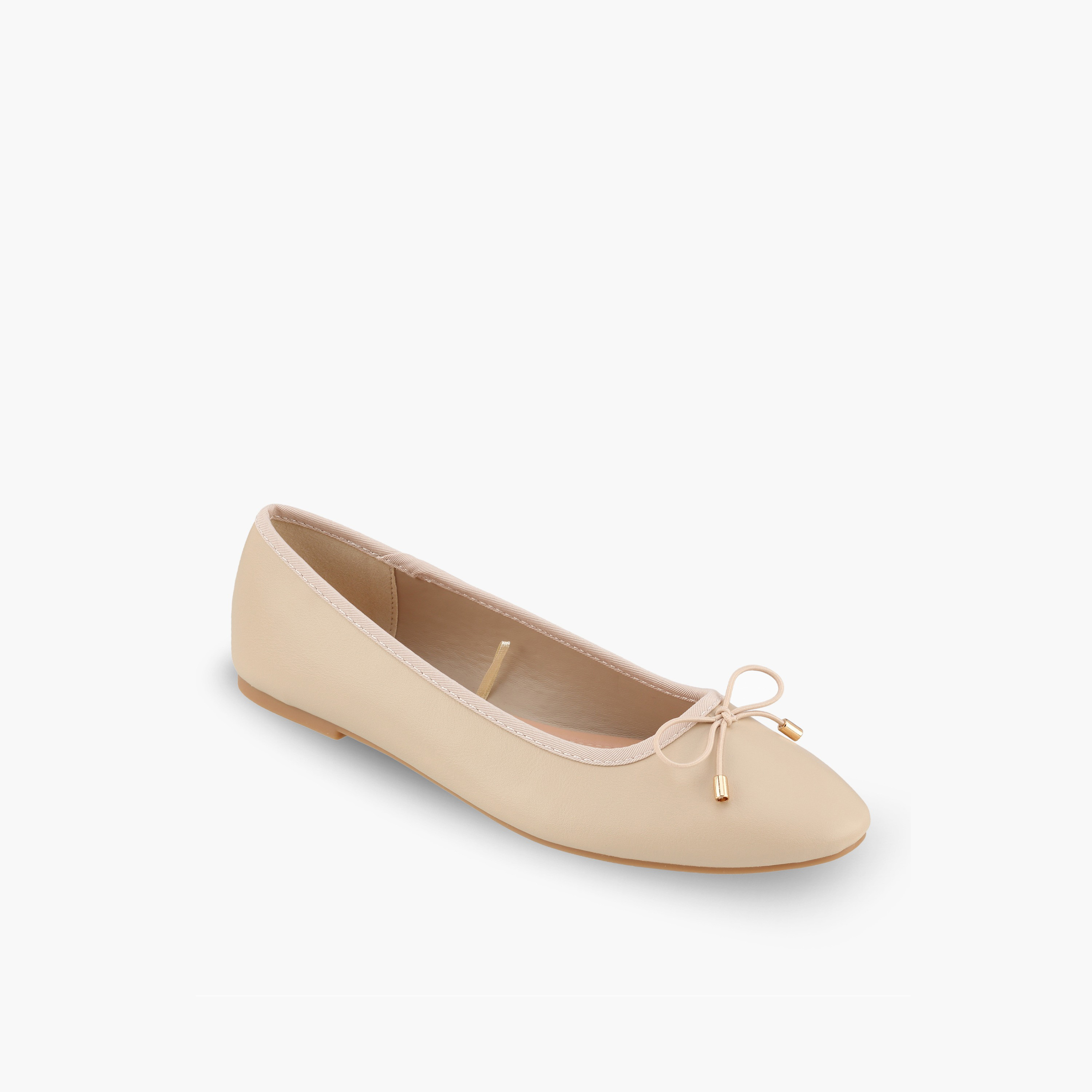 Paprika Women Bow Accent Ballerina Shoes
