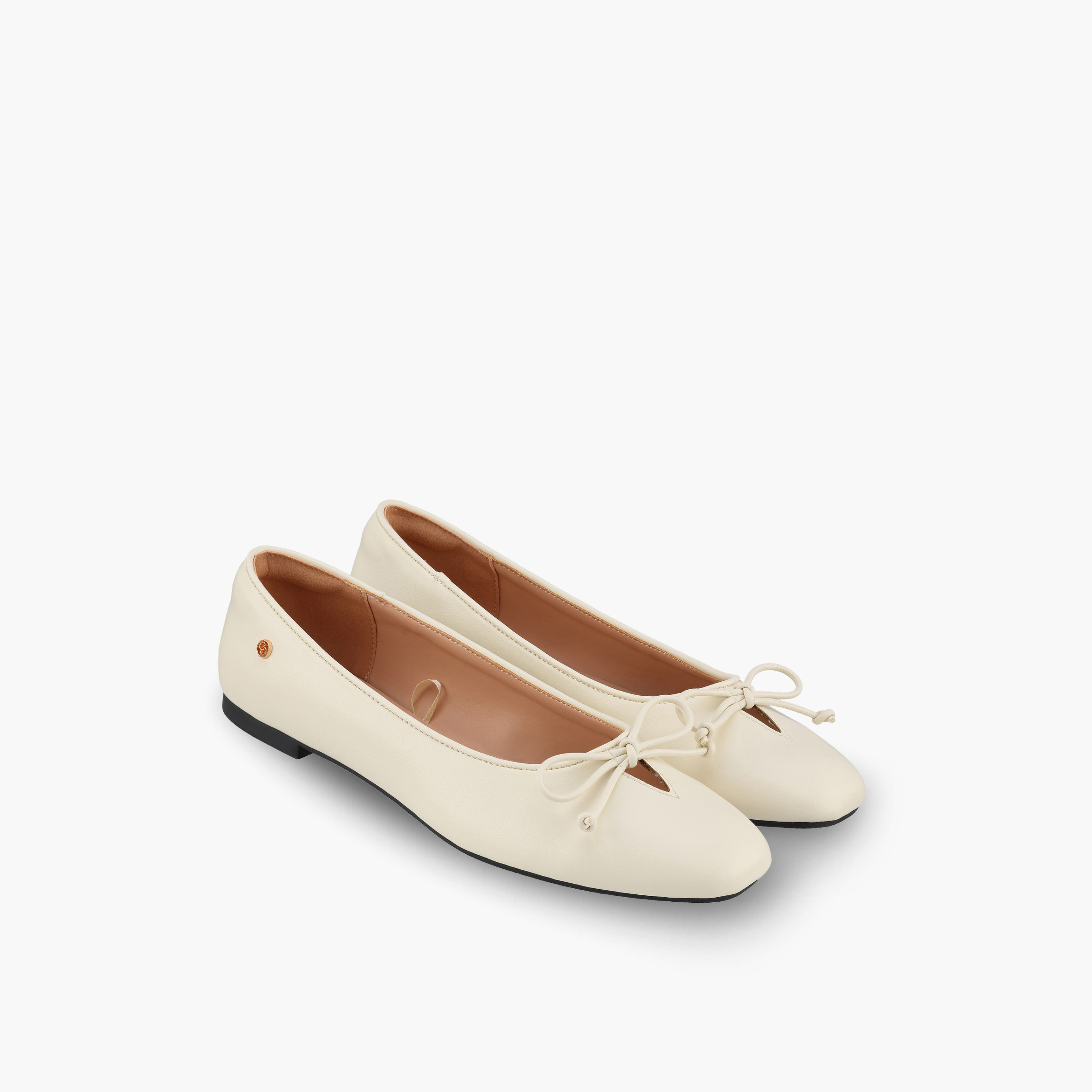 Celeste Bow Detail Ballerina Shoes