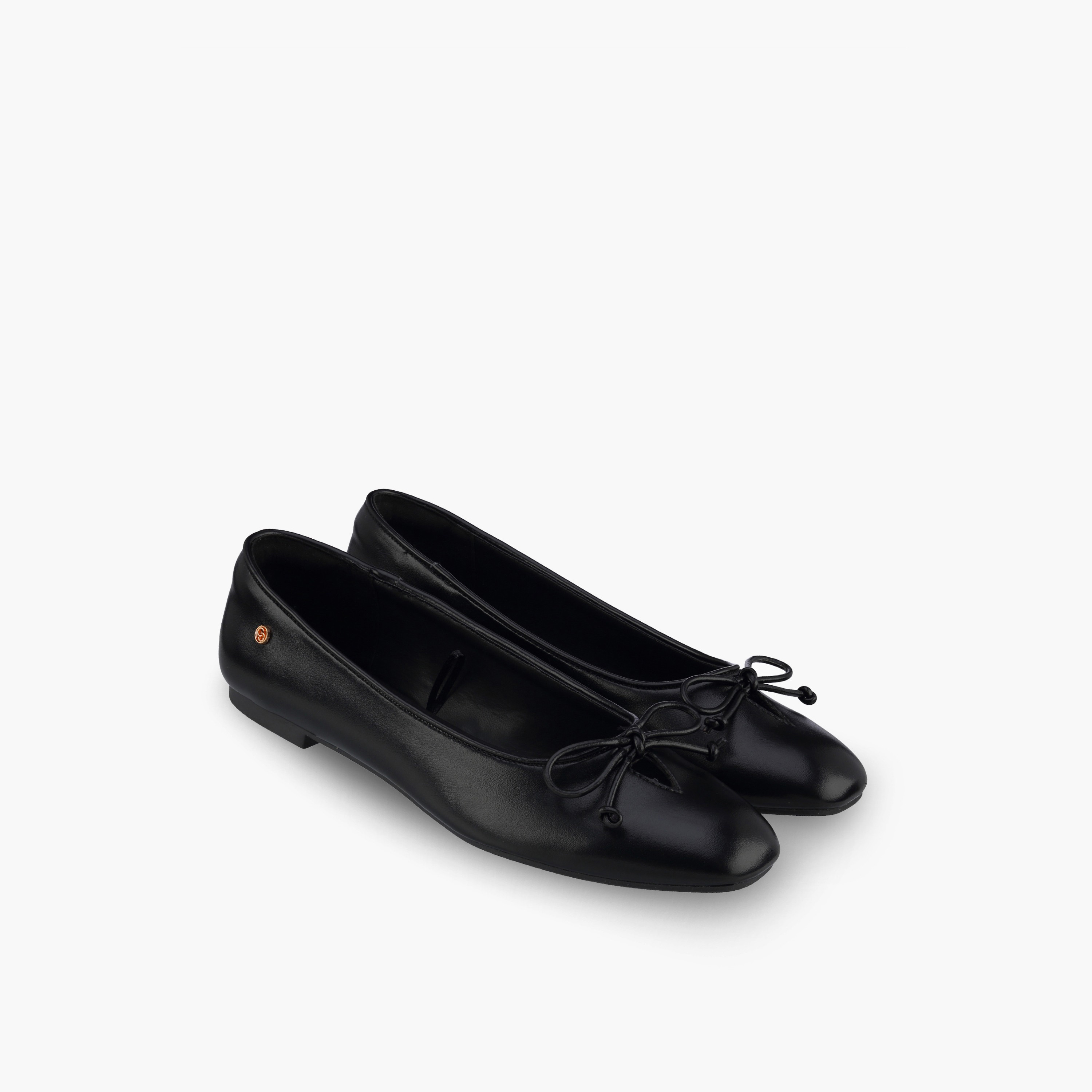Celeste Bow Detail Ballerina Shoes