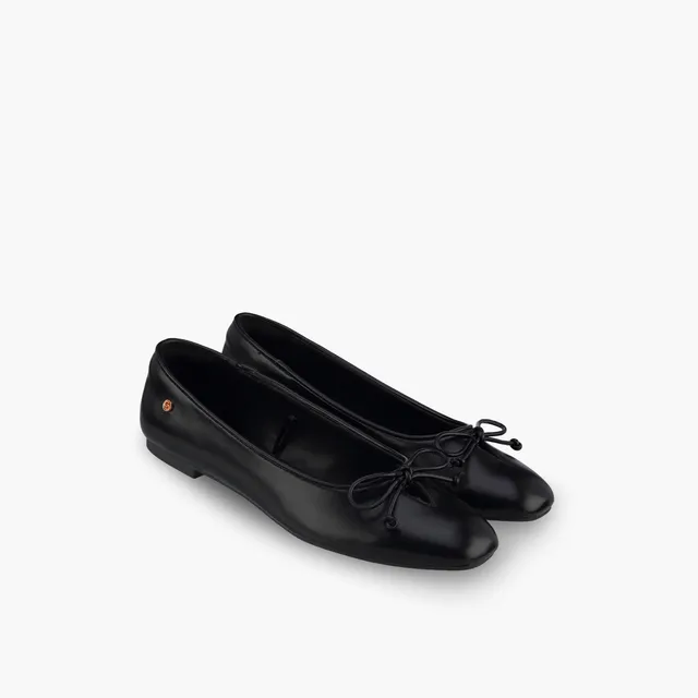 Celeste Bow Detail Ballerina Shoes
