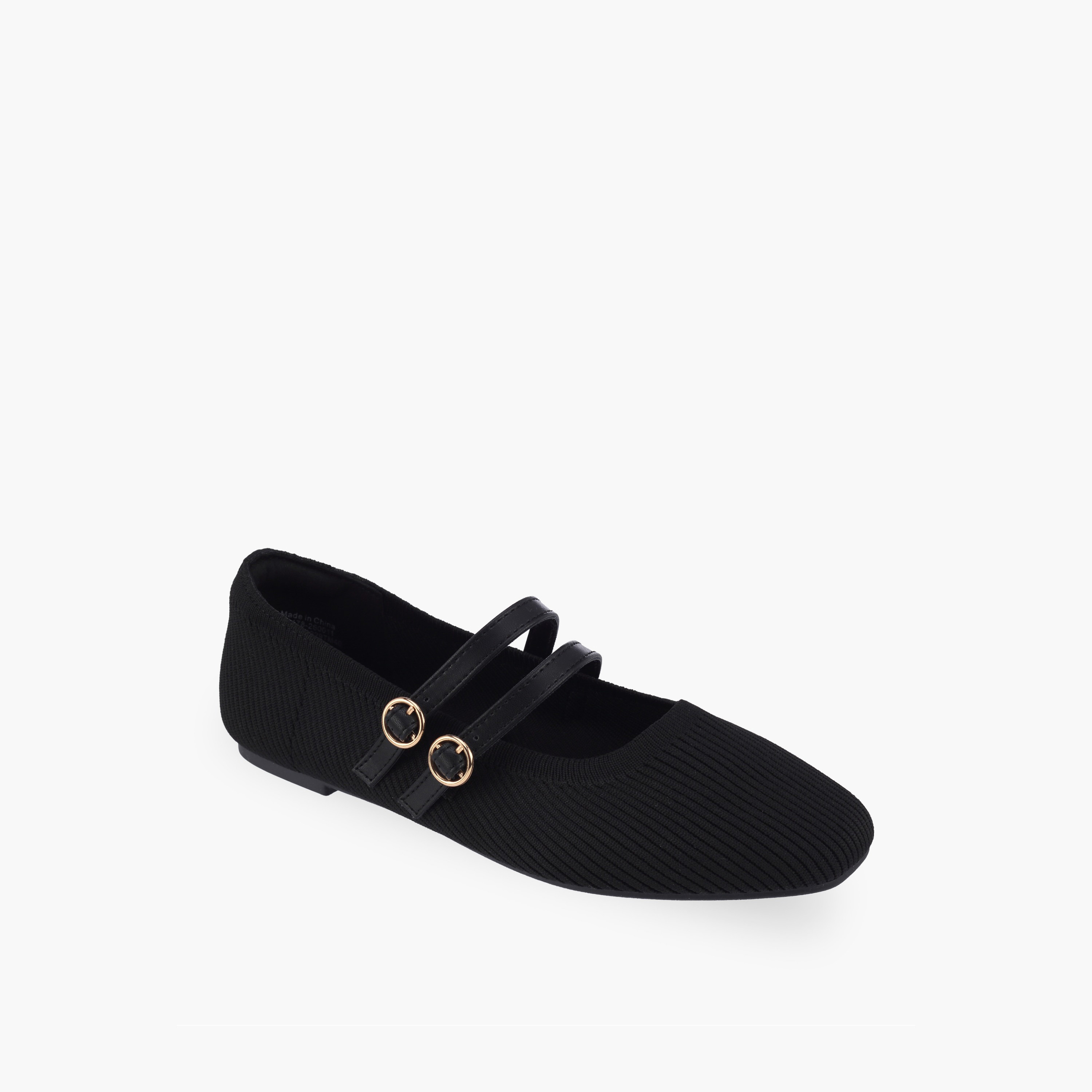 Celeste Women Buckle Closure Ballerina Shoes