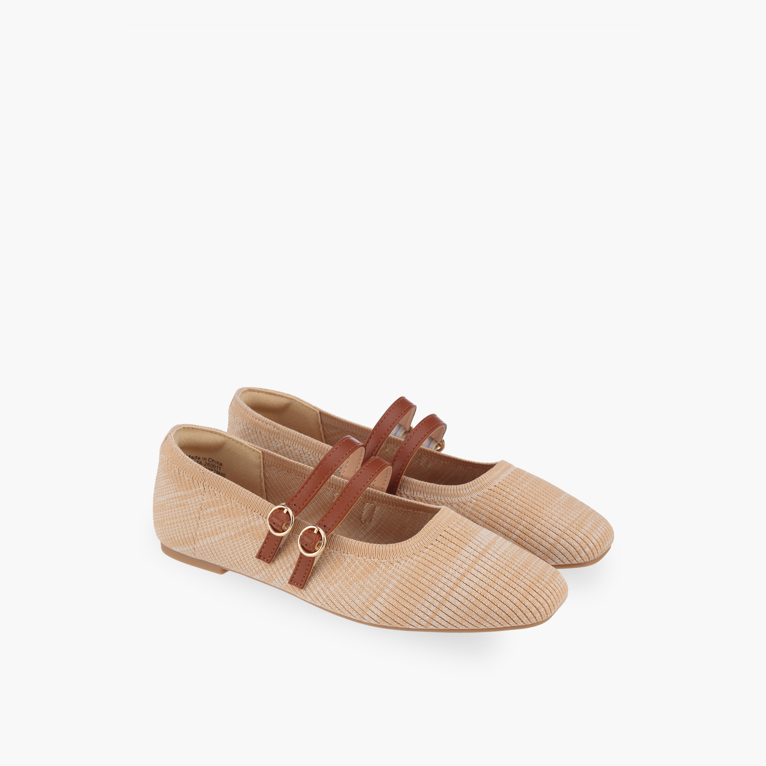 Celeste Women's Buckle Ballerina Shoes