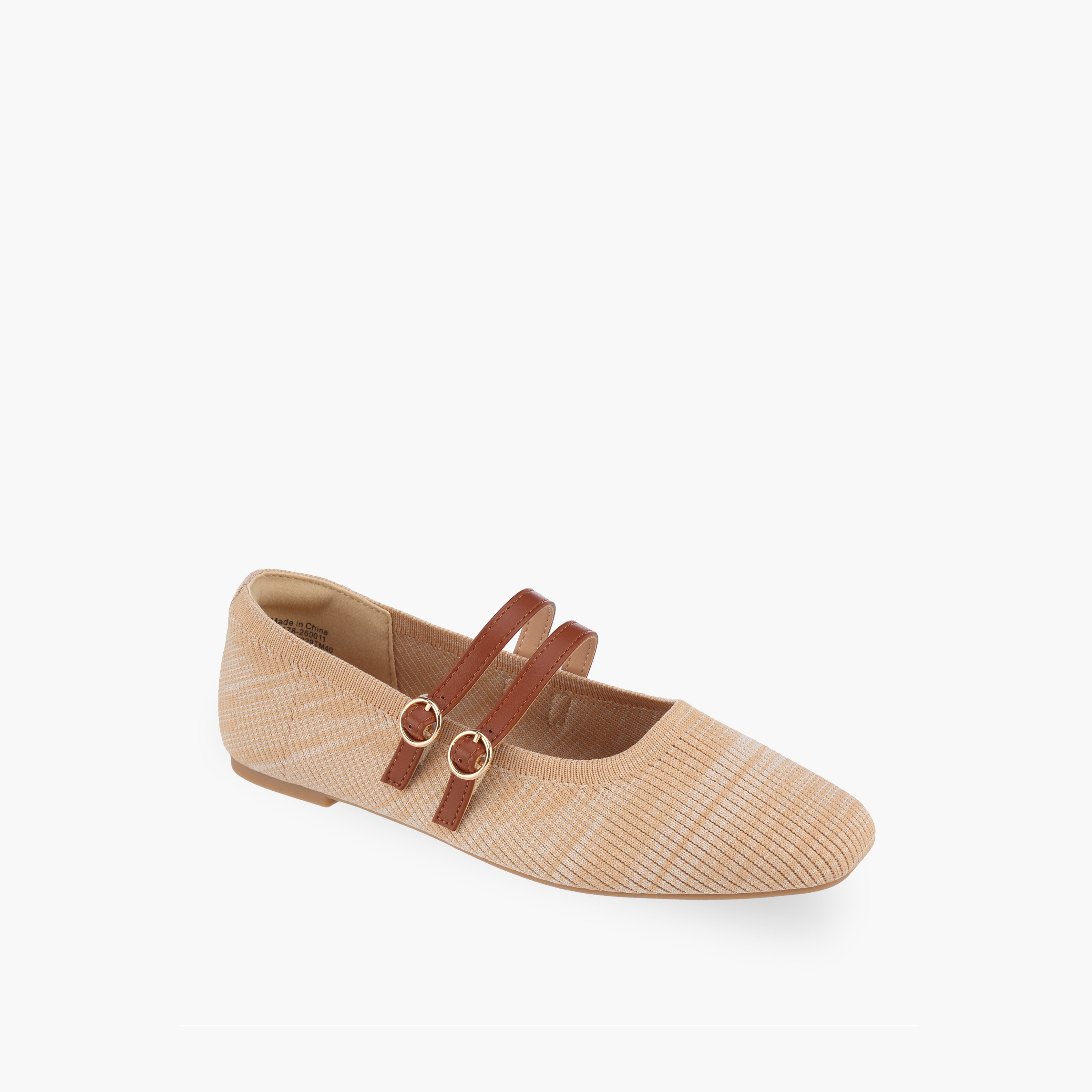 Celeste Women Buckle Closure Ballerina Shoes