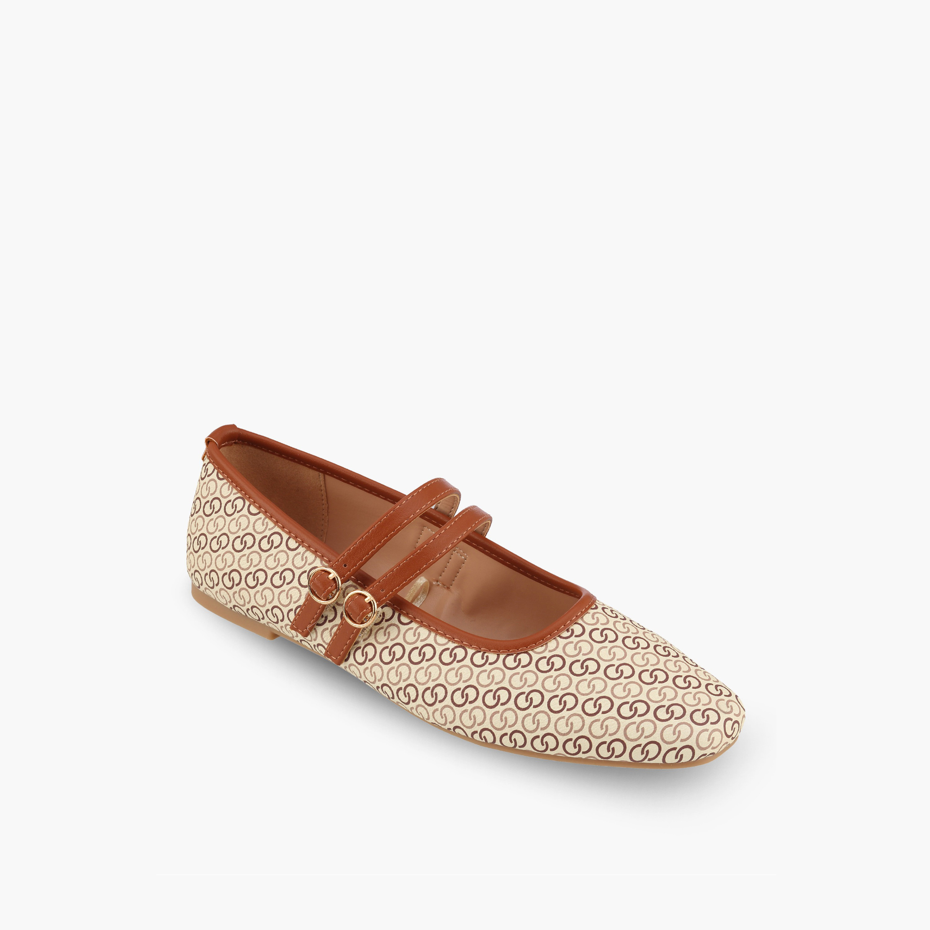 Celeste Women Monogram Mary Jane Shoes