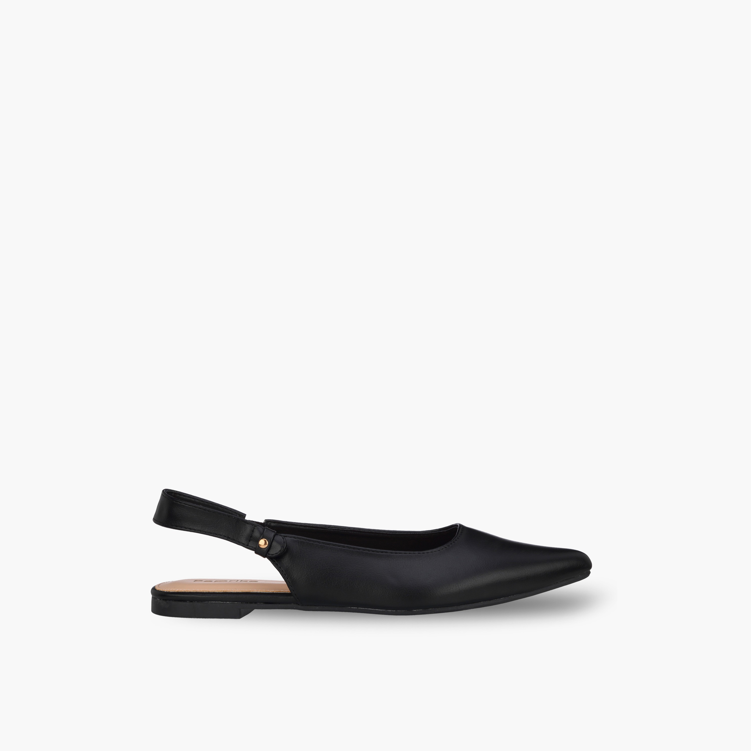 Paprika Women Pointed Toe Slingback Mules
