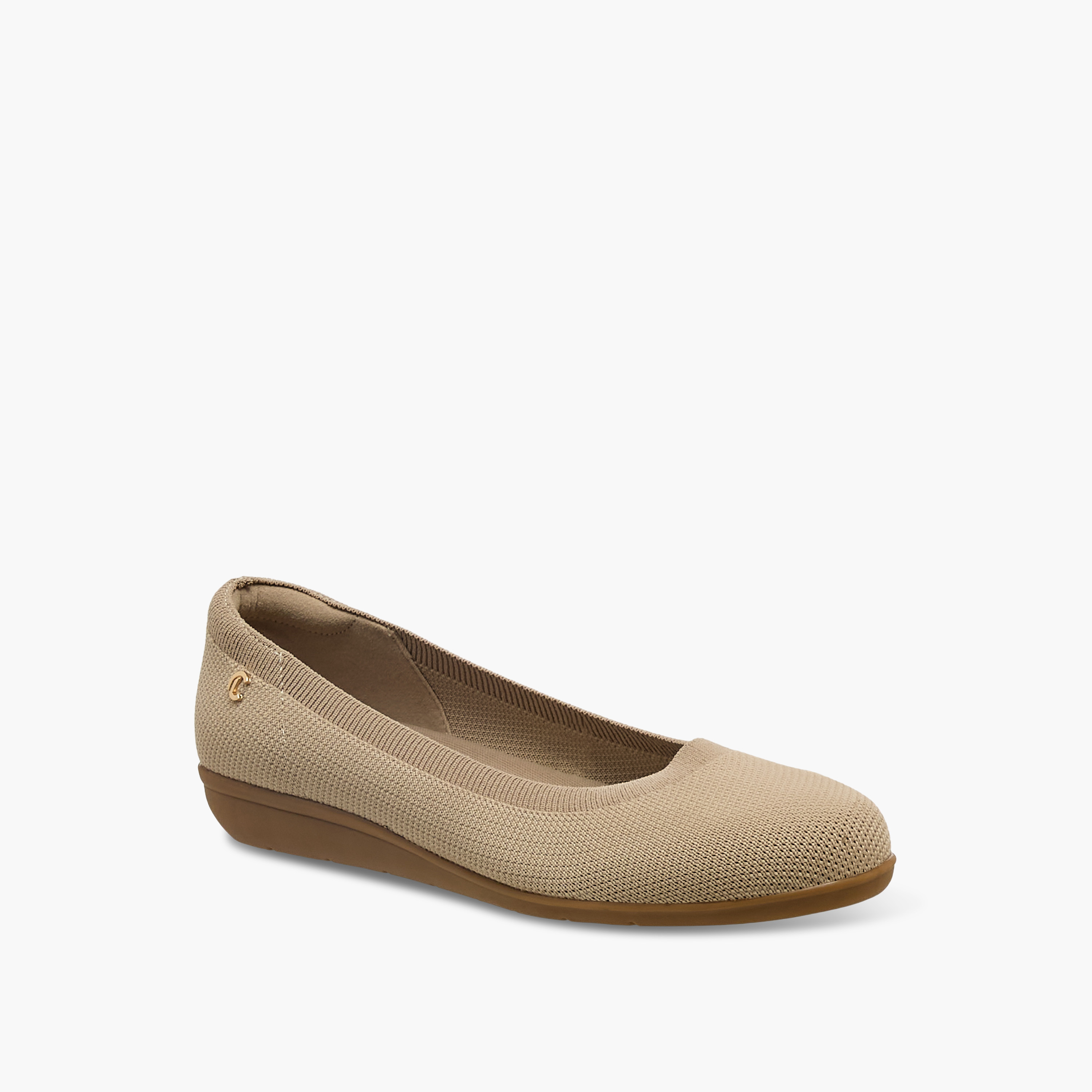 Le Confort Women Flyknit Textured Ballerina Shoes